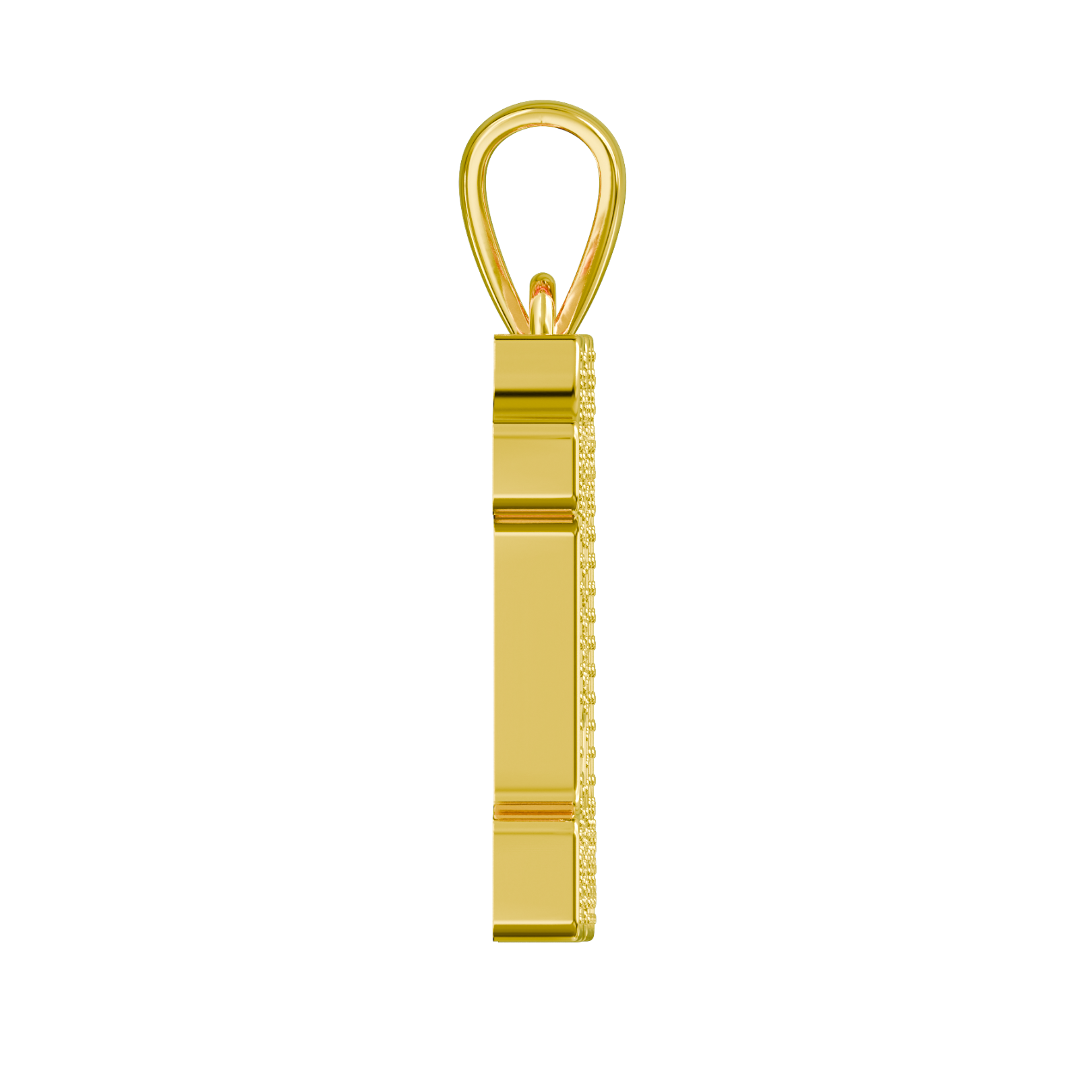 Limited Edition- 1911 Pendant- Solid Gold with Diamonds and Red Gemstones