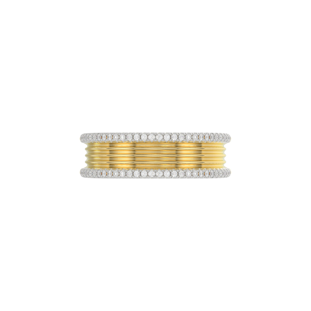 LADIES RING 0.20CT ROUND DIAMOND 10K YELLOW GOLD