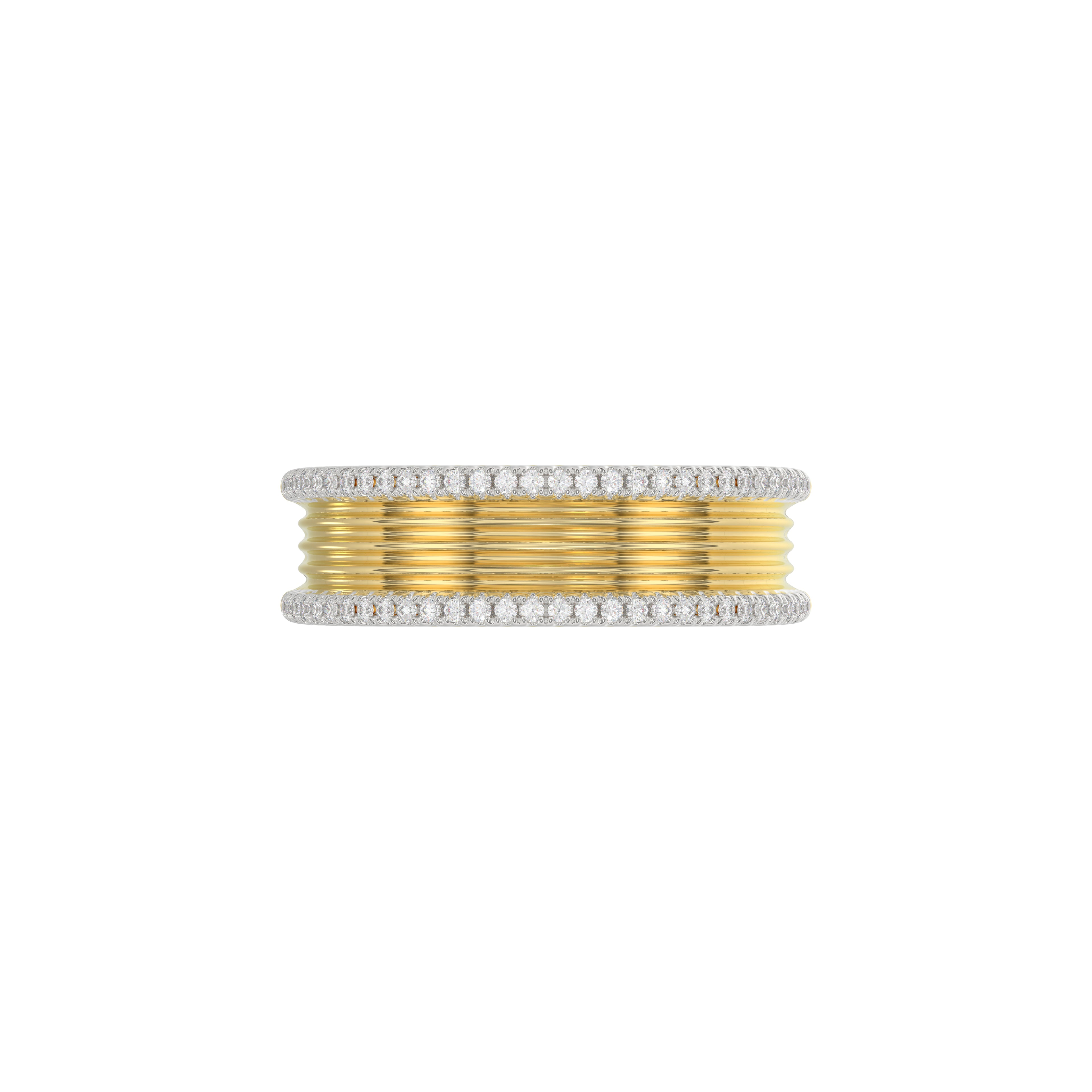 LADIES RING 0.20CT ROUND DIAMOND 10K YELLOW GOLD