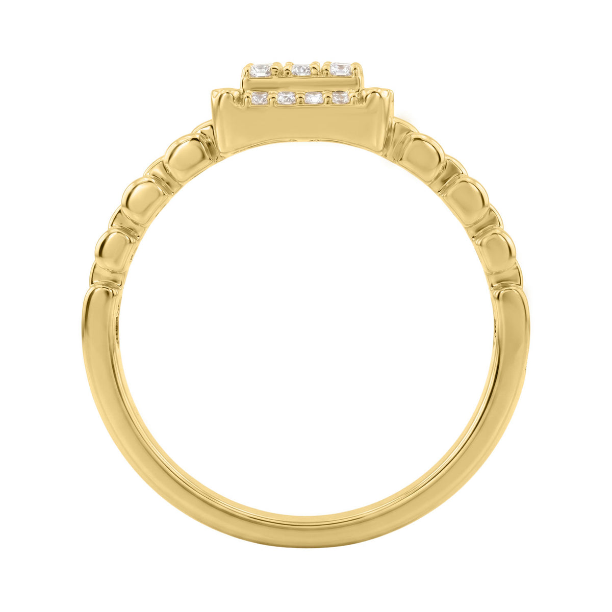 0.50Ct Round Diamond Men’S Ring In 10K Yellow Gold Luxury Men’S Jewelry