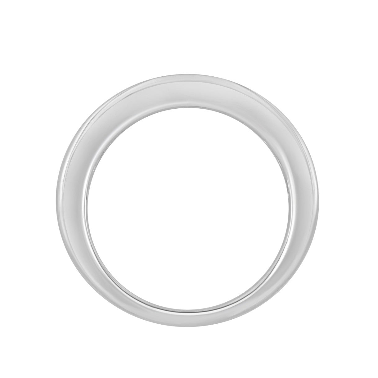 14K WHITE GOLD 1 1/2CT PRINCESS DIAMOND LADIES BAND