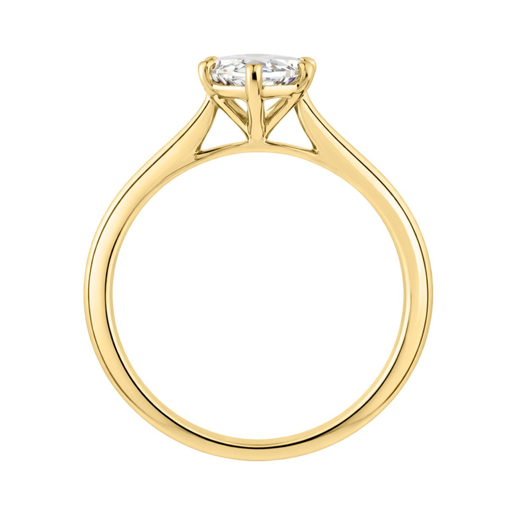 14K YELLOW GOLD 2.00CT MARQUISE DIAMOND LADIES SOLITAIRE RING (CENTER STONE MARQUISE DIAMOND 2.00CT)