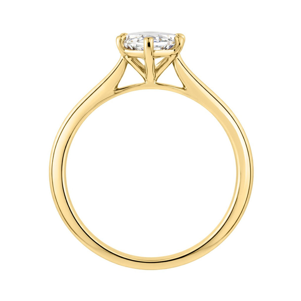 14K YELLOW GOLD 2.00CT MARQUISE DIAMOND LADIES SOLITAIRE RING (CENTER STONE MARQUISE DIAMOND 2.00CT)