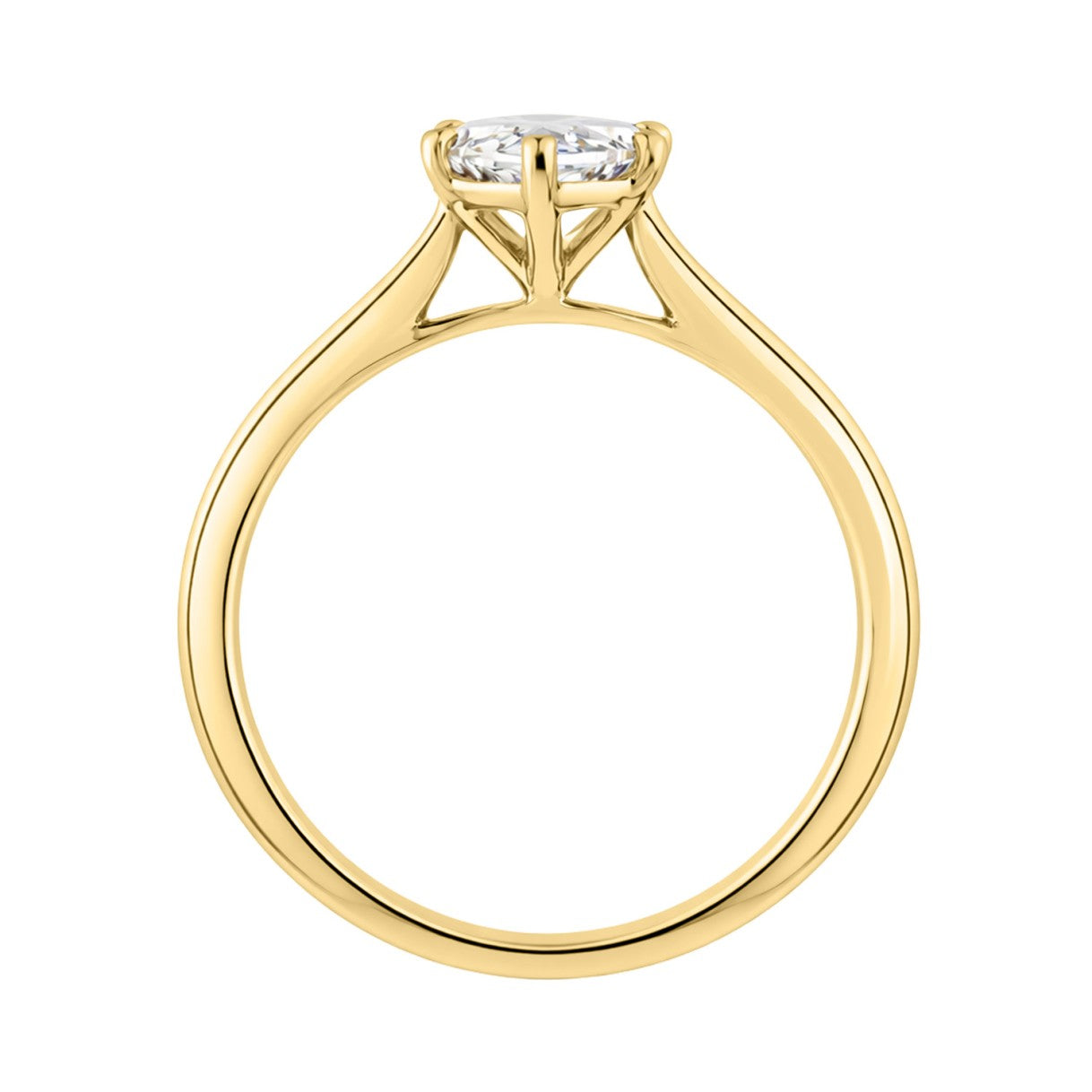 14K YELLOW GOLD 2.00CT MARQUISE DIAMOND LADIES SOLITAIRE RING (CENTER STONE MARQUISE DIAMOND 2.00CT)
