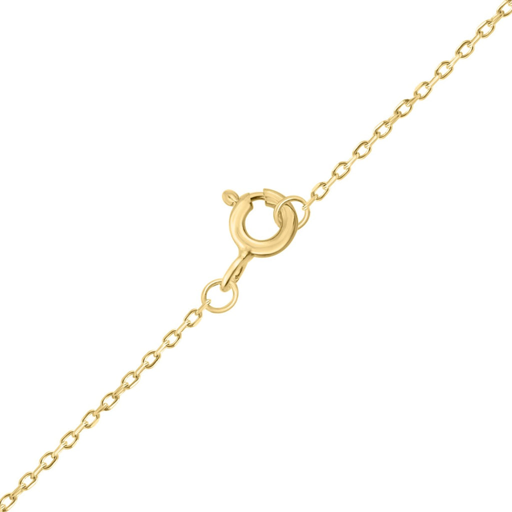 10K Yellow Gold Diamond Butterfly Bracelet For Ladies  1/3Ct Round Diamond Bracelet