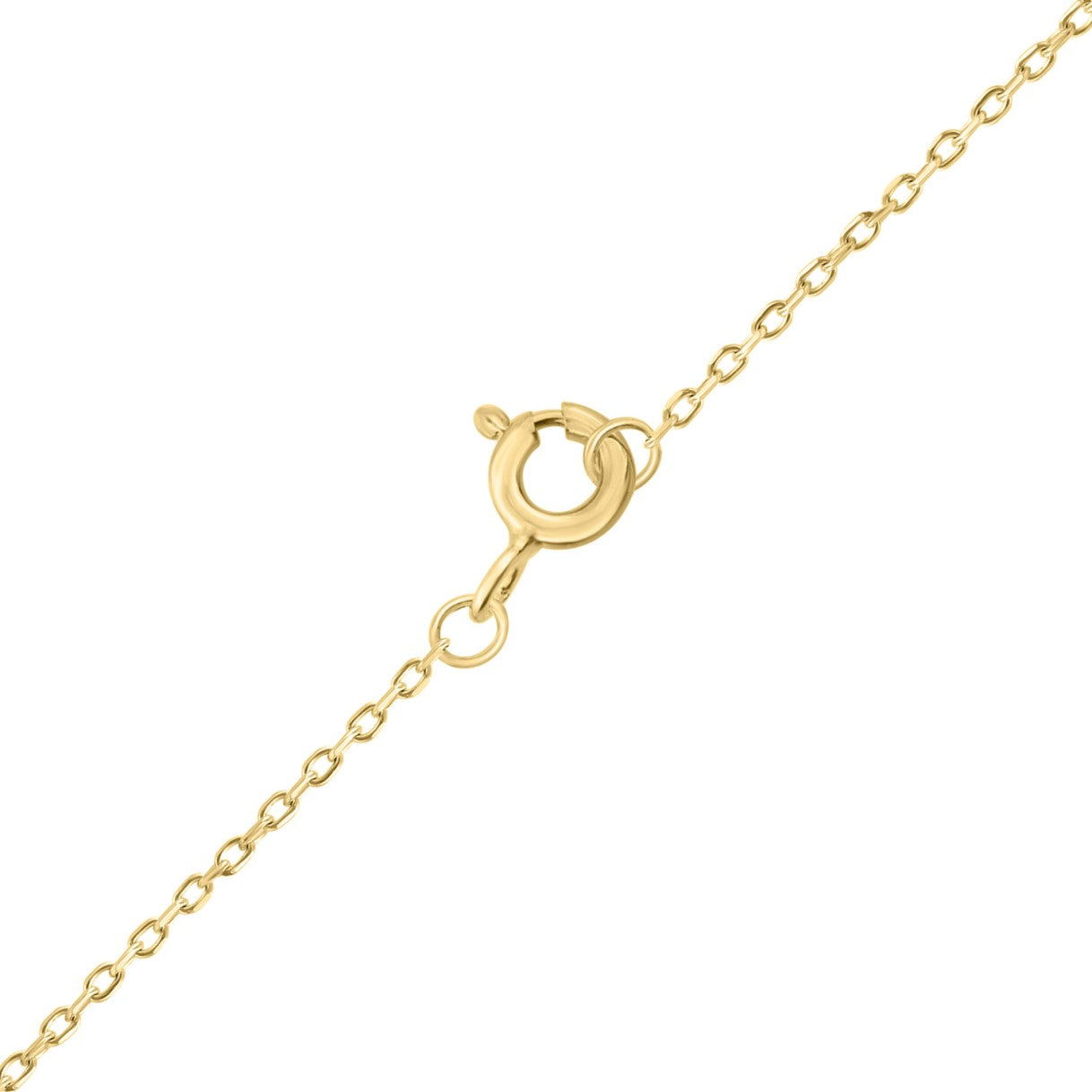 10K Yellow Gold Diamond Butterfly Bracelet For Ladies  1/3Ct Round Diamond Bracelet